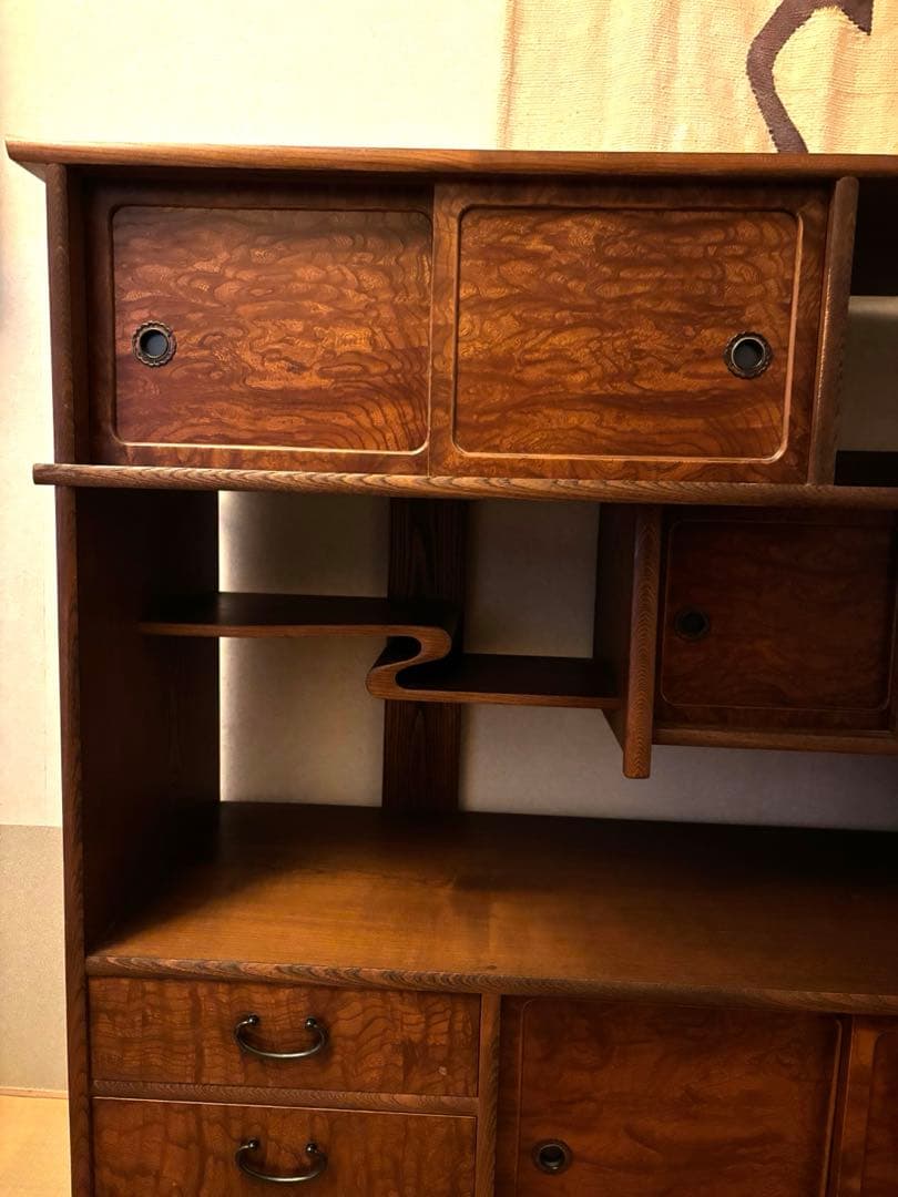 和茶棚　茶箪笥　オープンシェルフ