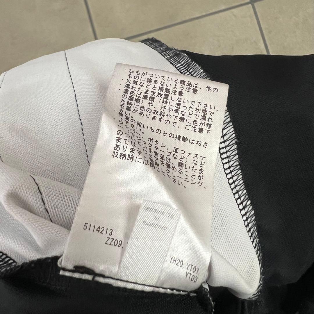 LANVIN SPORT ランバンスポール　ワンピース　ロゴ　半袖　黒　白　38