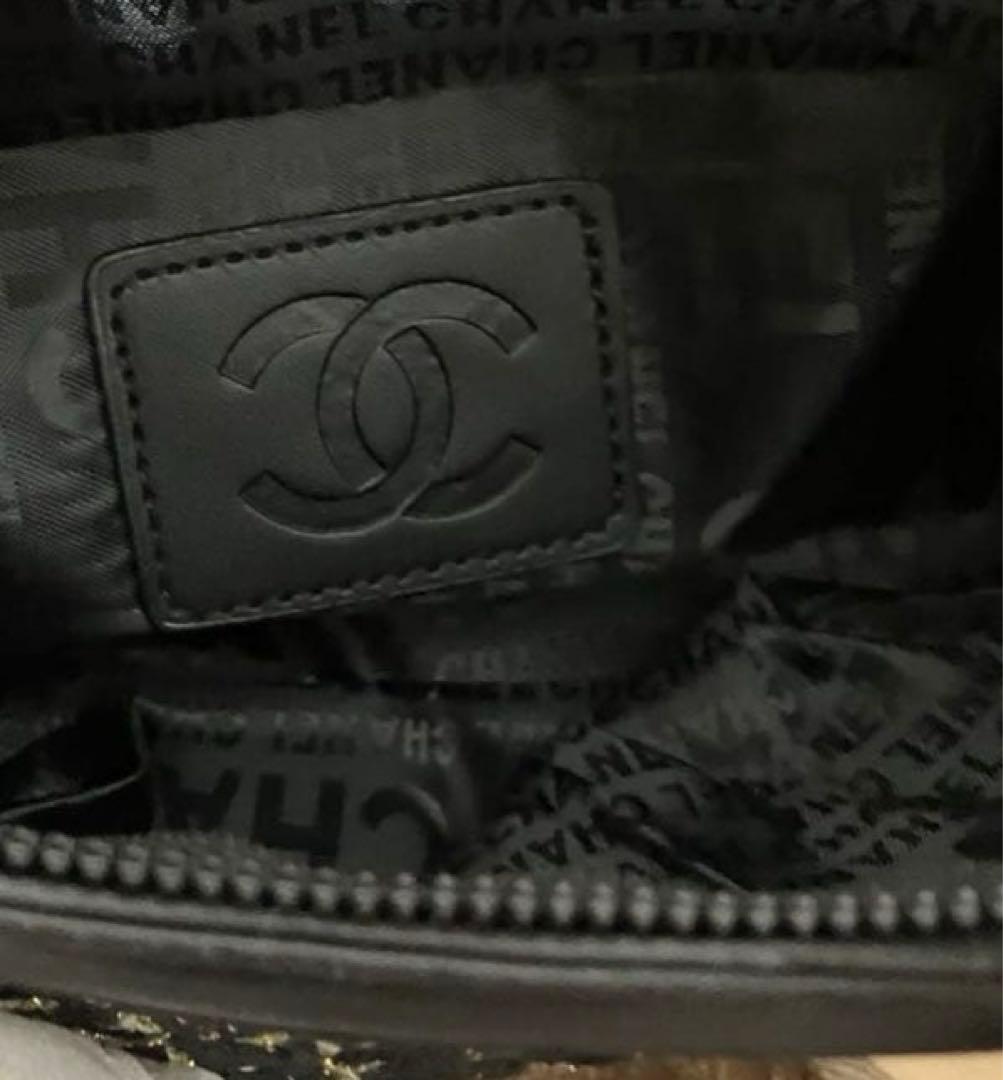 希少　ラスト2点！CHANEL ロゴ入りノベルティトートバッグ