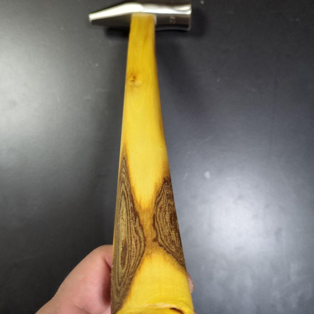 ヤマキチ型　玄能　グミの木　大工道具　玄翁　金槌　ハンマー　山吉型