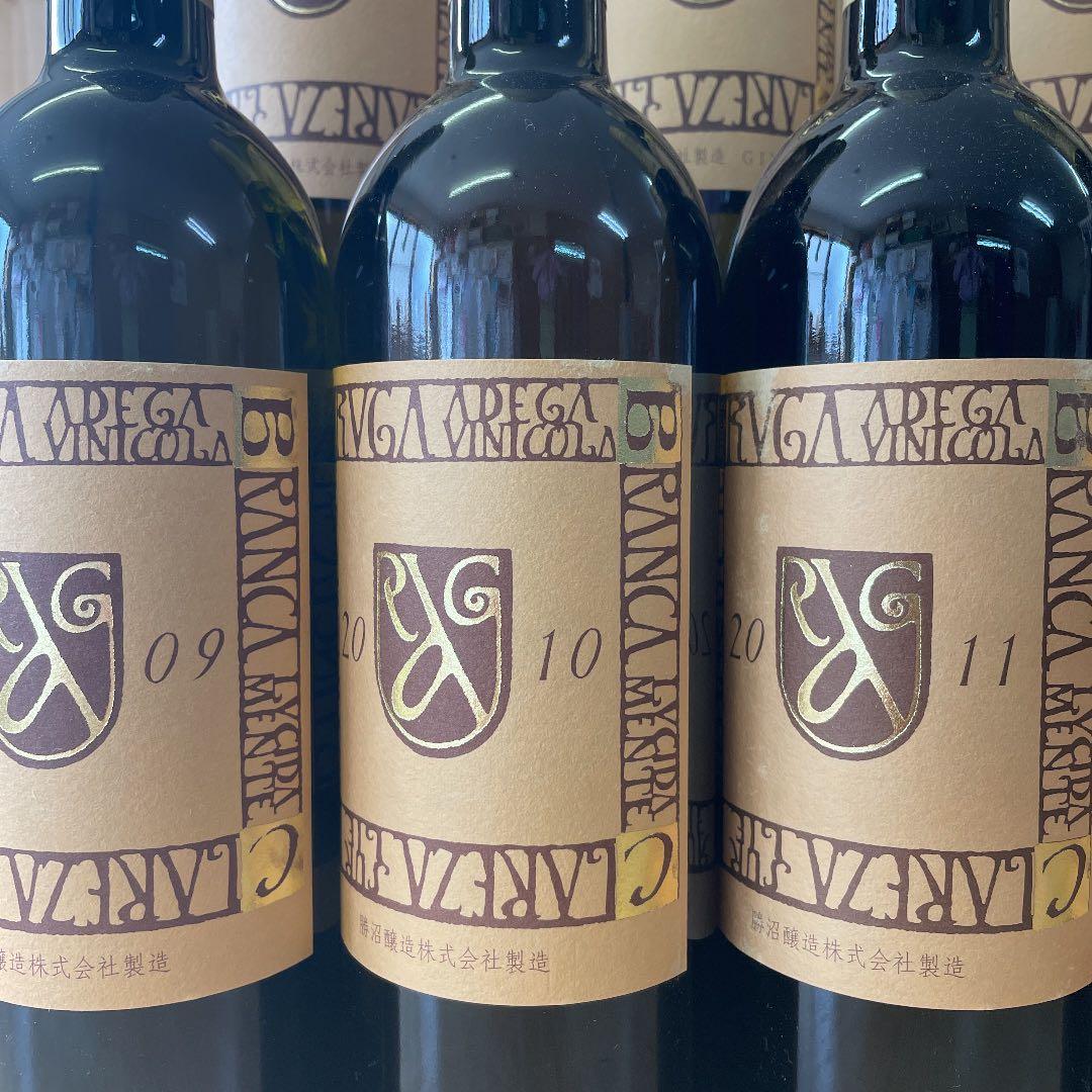 勝沼醸造　アルガブランカ・クラレーザ 2009〜2016 ８本セット