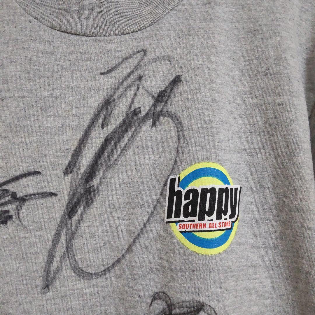 抽選当選品 サザンオールスターズ メンバー 全員直筆サインTシャツ 桑田佳祐