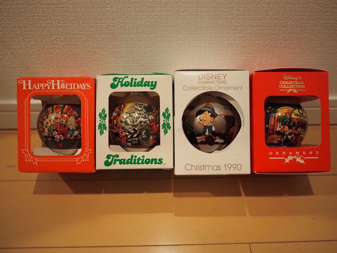 ディズニークリスマスオーナメントセット