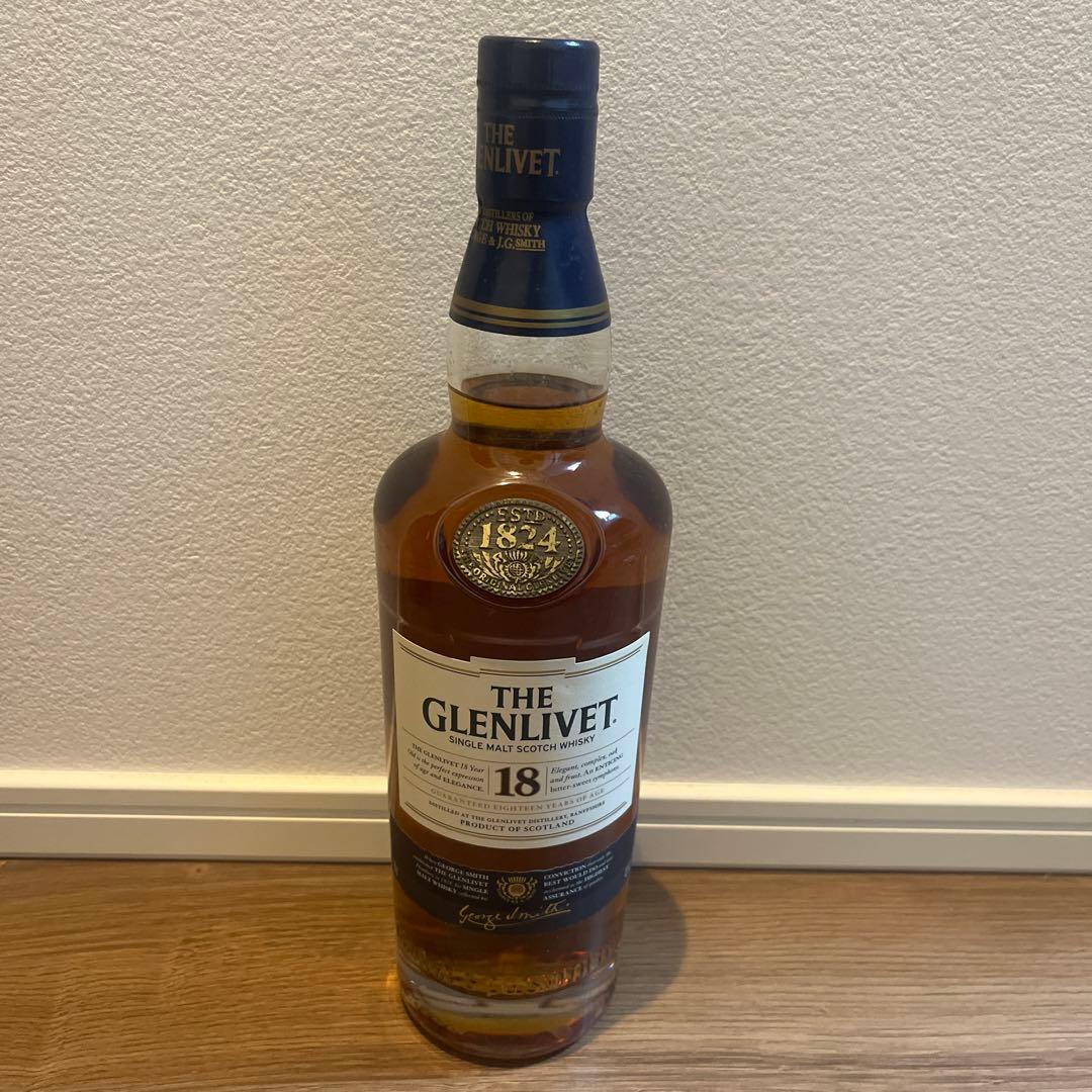 THE GLENLIVET 18 YEARS OLD ウイスキー　未開栓