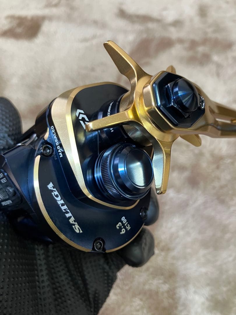 【ダブルハンドル付き】SALTIGA IC 100 右巻き