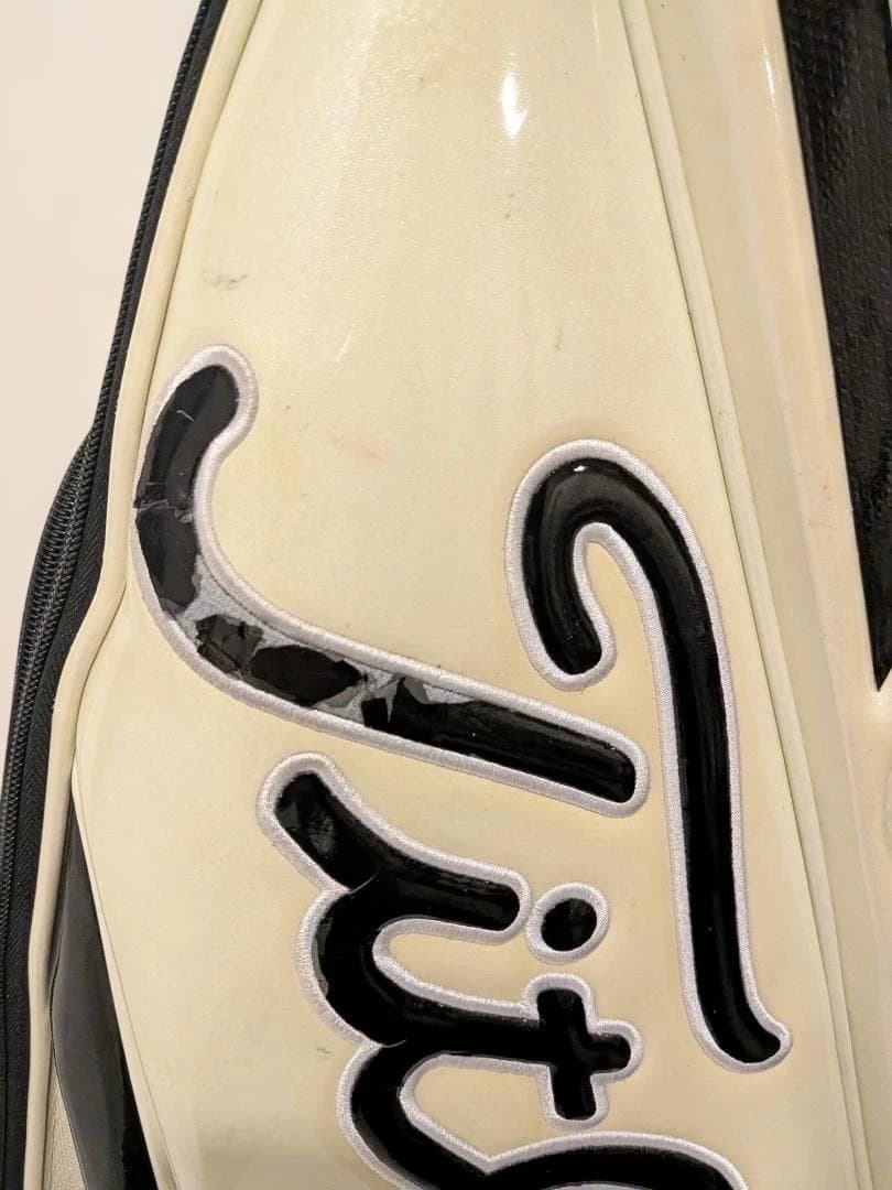Titleistキャディバッグ CB610WT ホワイト/ブラック ツアーモデル