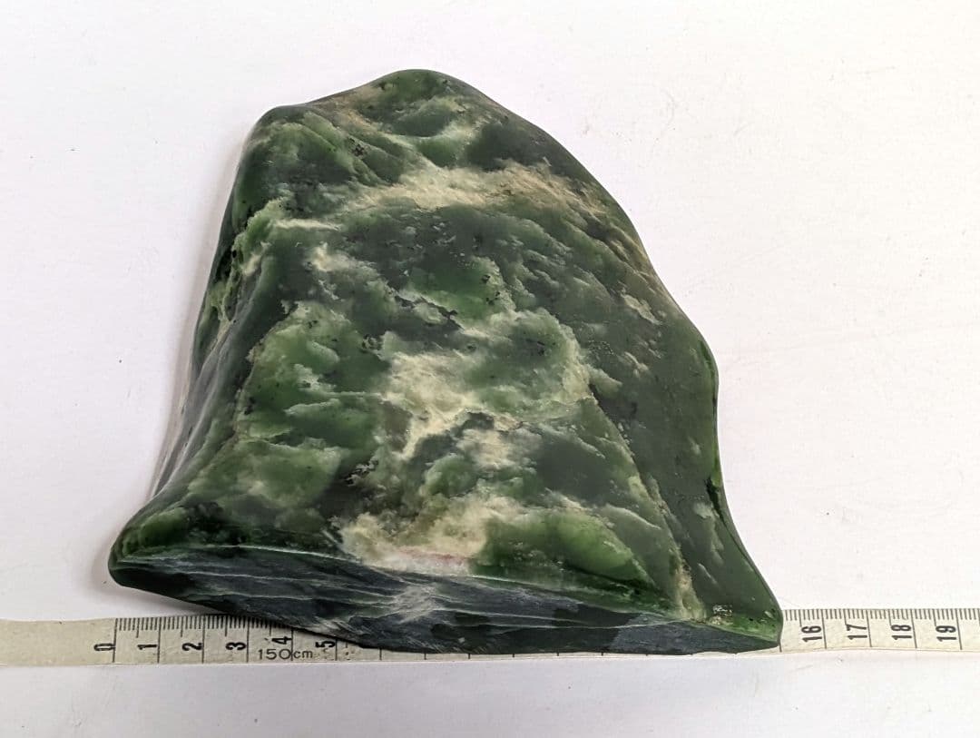 天然石　翡翠　オブジェ　置物