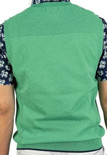 キャロウェイC23119100メンズベスト　グリーン 　Lサイズ