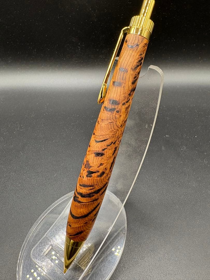 500超極上　屋久杉　泡瘤　木軸シャーペン　ボールペン