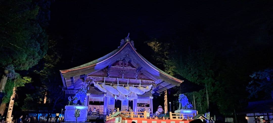 諏訪大社2025年8月8日　下社秋宮.数量限定夜の夏詣特別御朱印4種コンプセット