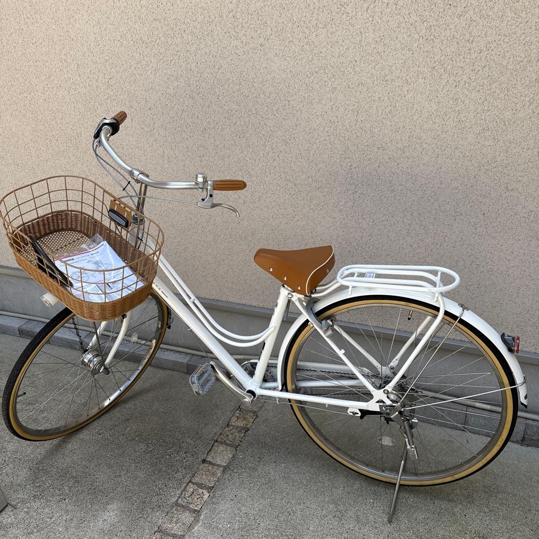 ブリヂストン　自転車　カジュナ　ピュアホワイト