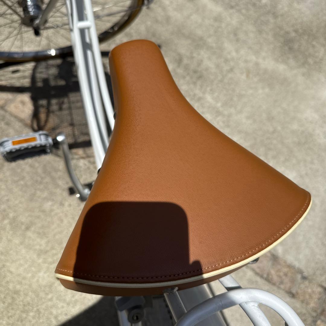 ブリヂストン　自転車　カジュナ　ピュアホワイト