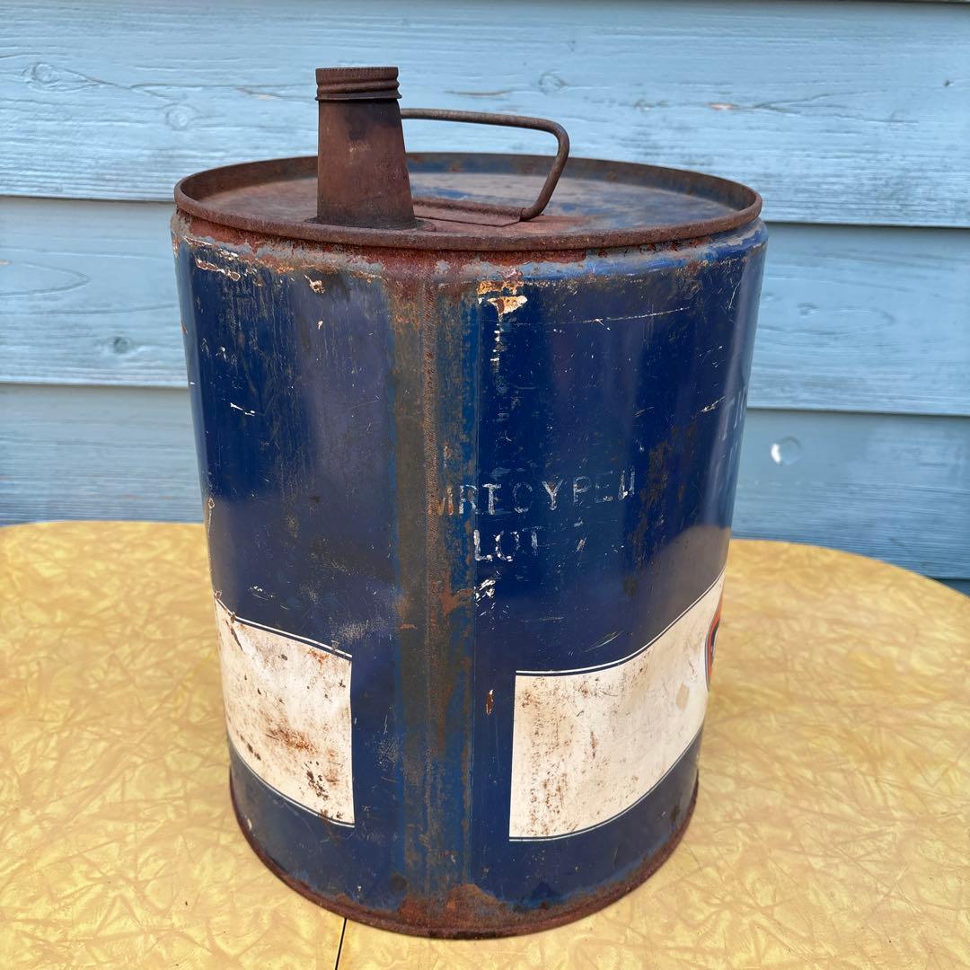 USA VINTAGE GULFガルフ 5ガロン缶 1950s