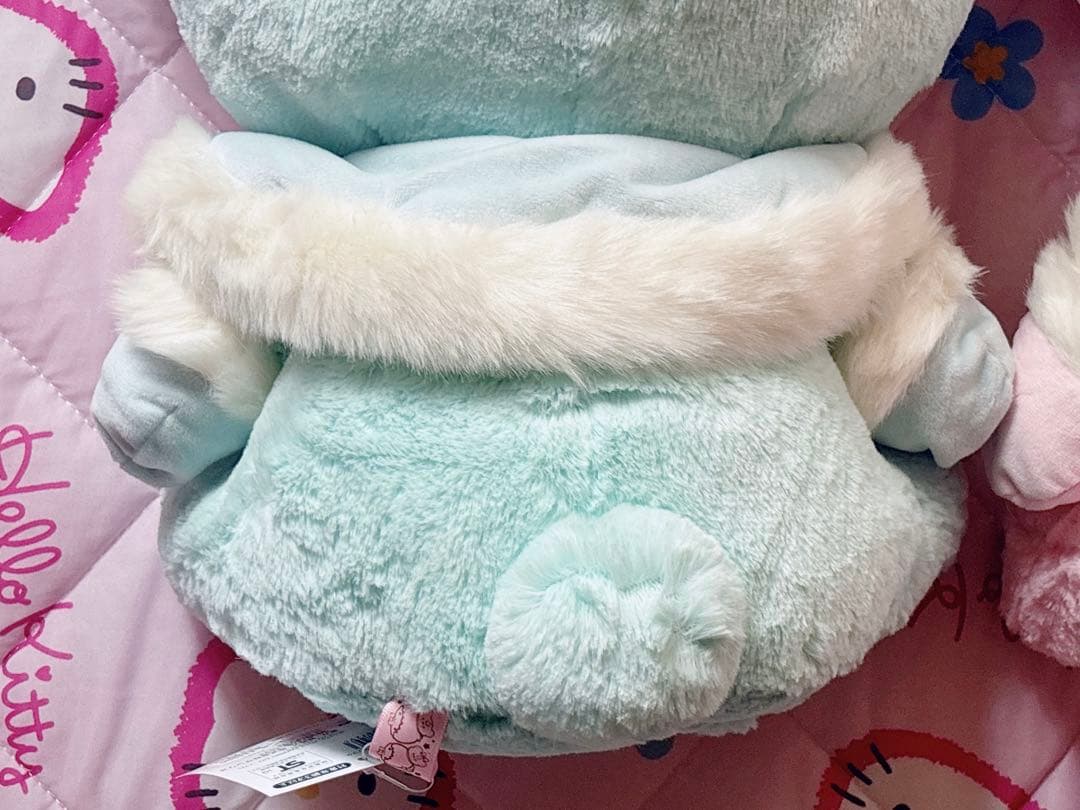 パフポフ　ケープ付きぬいぐるみ　巨大　BIG　ふわふわ　限定　キキララ　くま