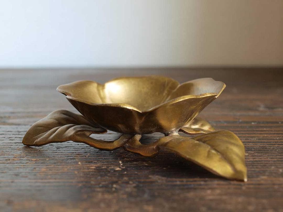 薔薇の花 小物入れ トレー 椿 カメリア ローズ 小皿 デコレーション/J977