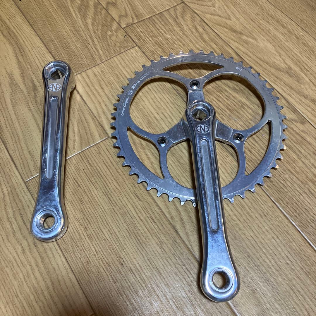 エネシクロ クランクセット シルバー