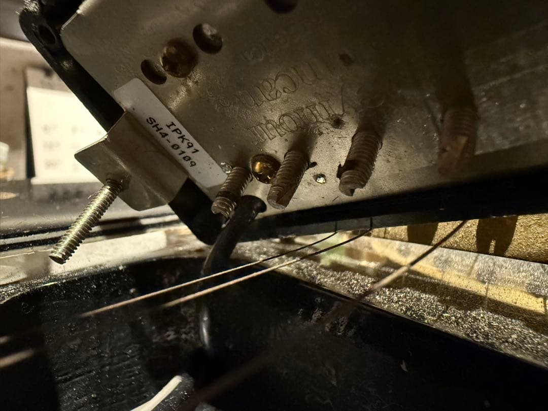 GRECOレスポールカスタム　ブラックビューティー