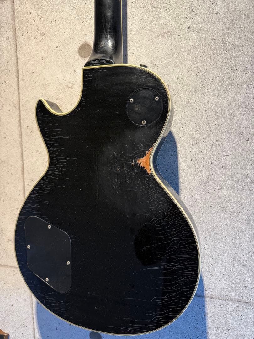 GRECOレスポールカスタム　ブラックビューティー
