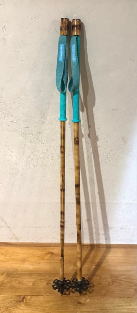 購入可　KanazawaPOLES 110cm 30cmグリップ　ターコイズ