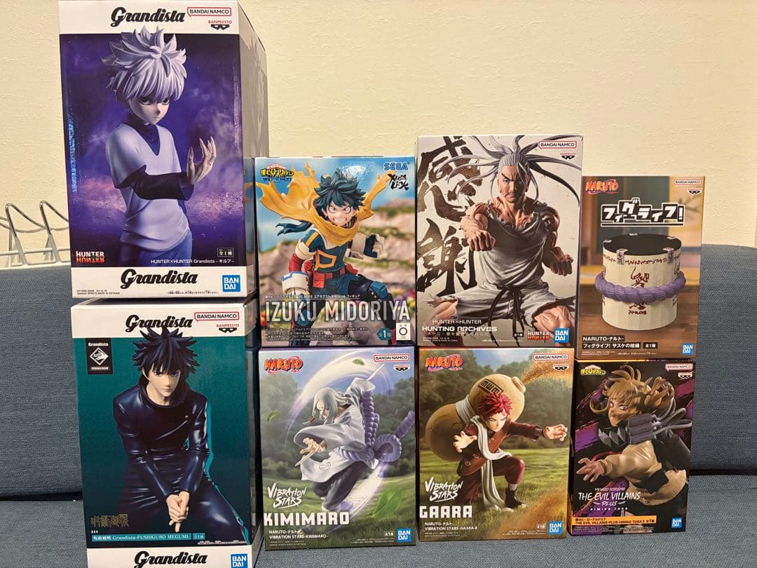 ジャンプ系　最新フィギュアセット