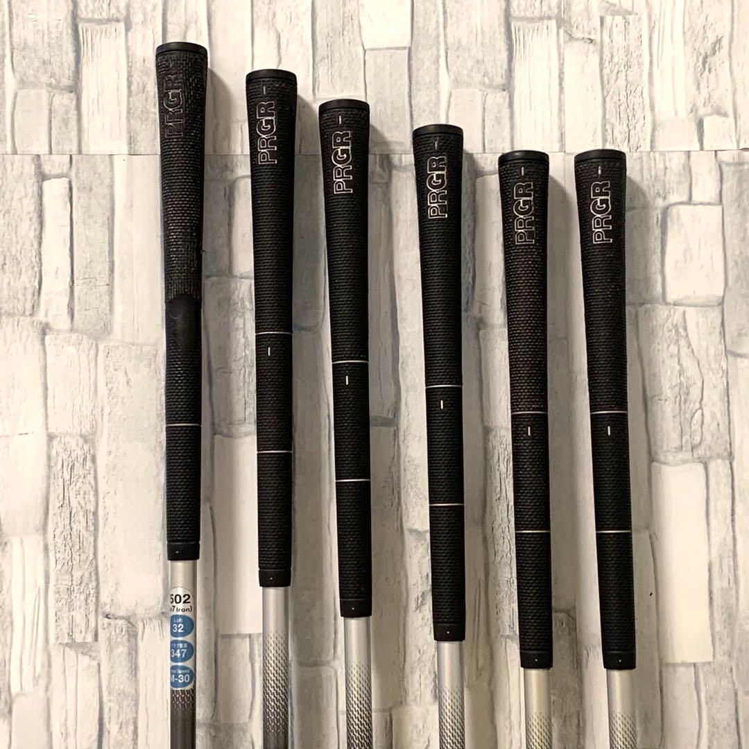 希少良品 PRGR/プロギア iS3 502 AW付レディースアイアンセット6本