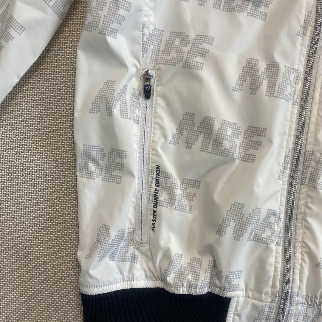 MASTER BUNNY EDITION ホワイト ジップブルゾンサイズ0
