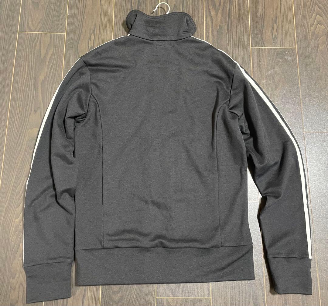送料込み　adidas 黒 3本ライン ジャージジャケット　ヨーロッパモデル