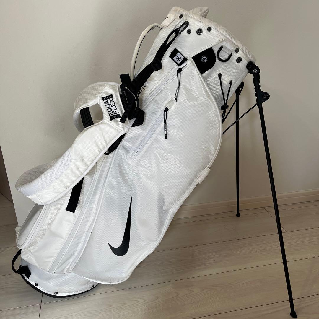 Nike キャディバッグ スタンド　白　スポーツライト