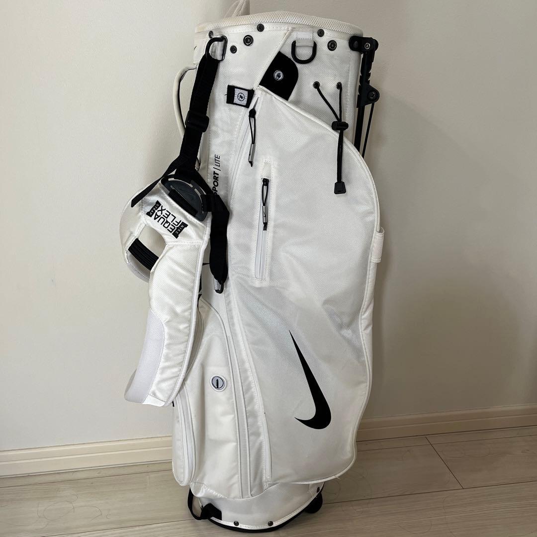 Nike キャディバッグ スタンド　白　スポーツライト