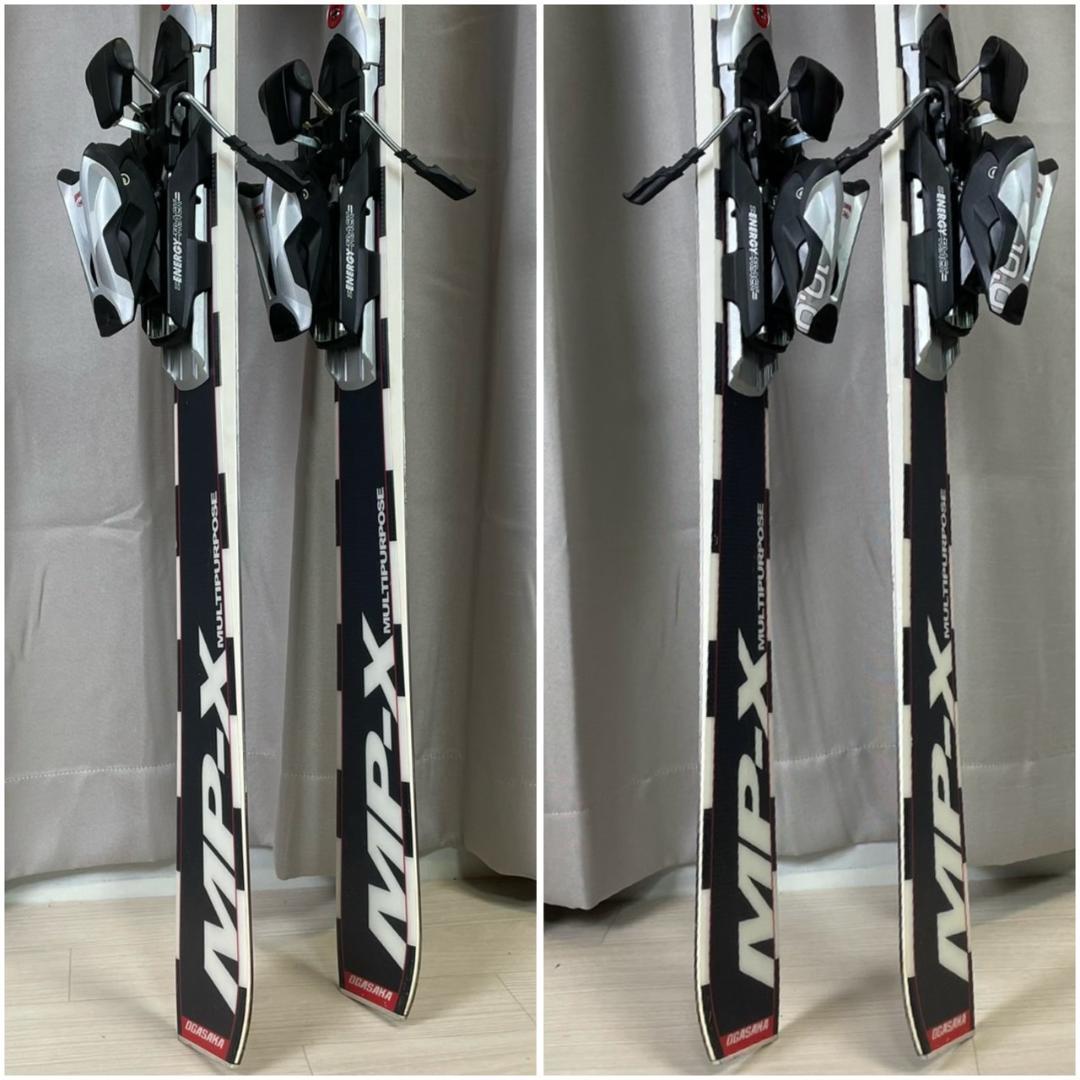オガサカ MP-X 165cm スキー板 ビンディングセット