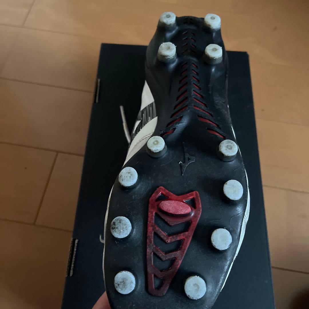 Mizuno サッカーシューズ 日本製 ホワイト/レッド