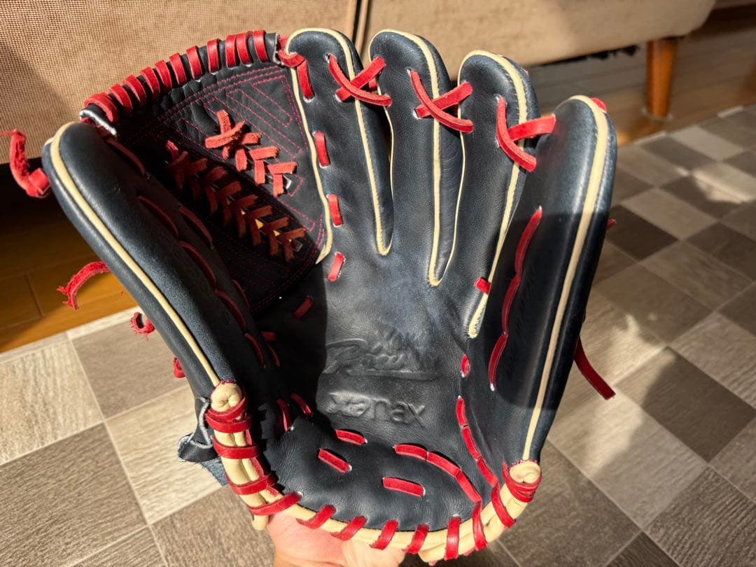 【配色レア】ザナックス　一般軟式投手用グラブ＋おまけ付き