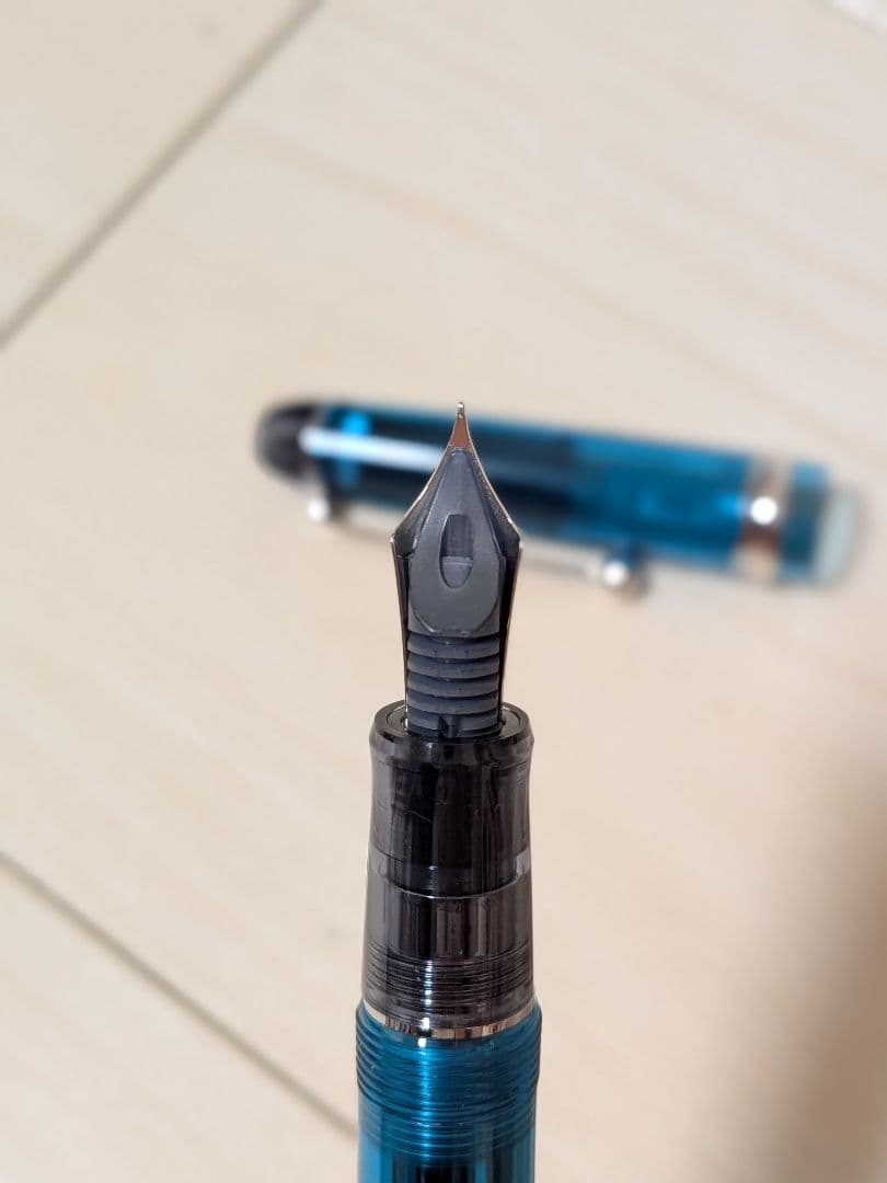 パイロット 万年筆 カスタム74 ターコイズグリーン F【土日限定価格】