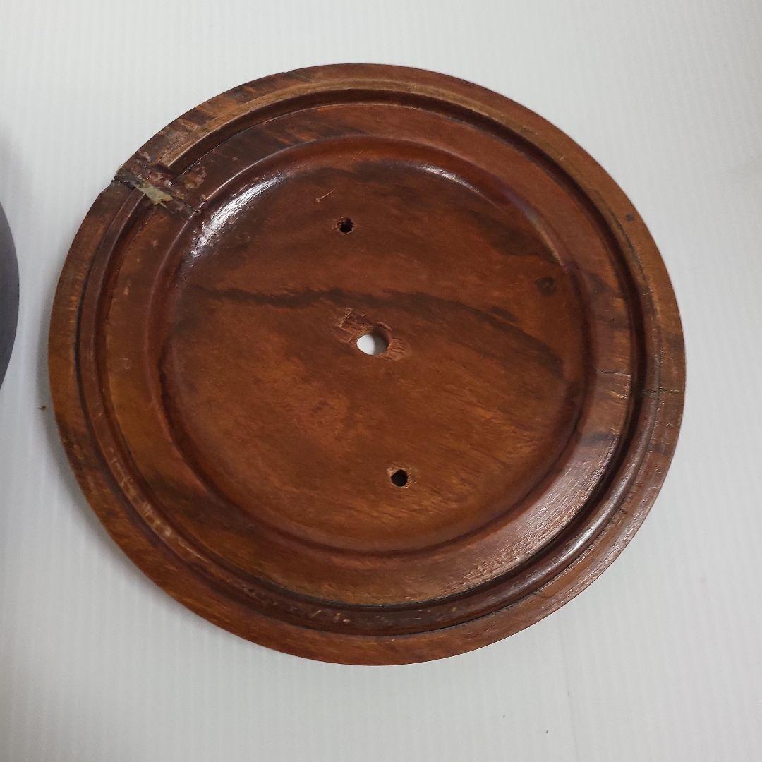 老坑　端渓　円形硯