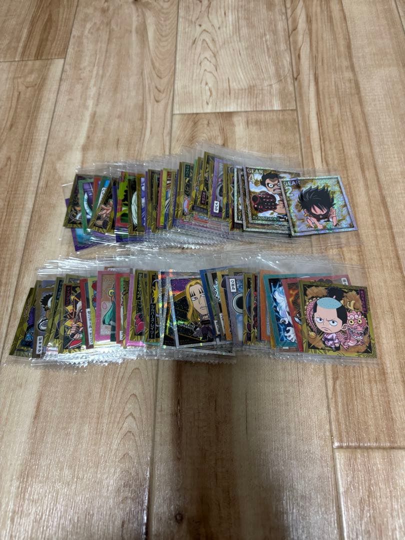 引退品‼️ワンピース　にふぉるめーしょん　大海賊シールウエハース　まとめ