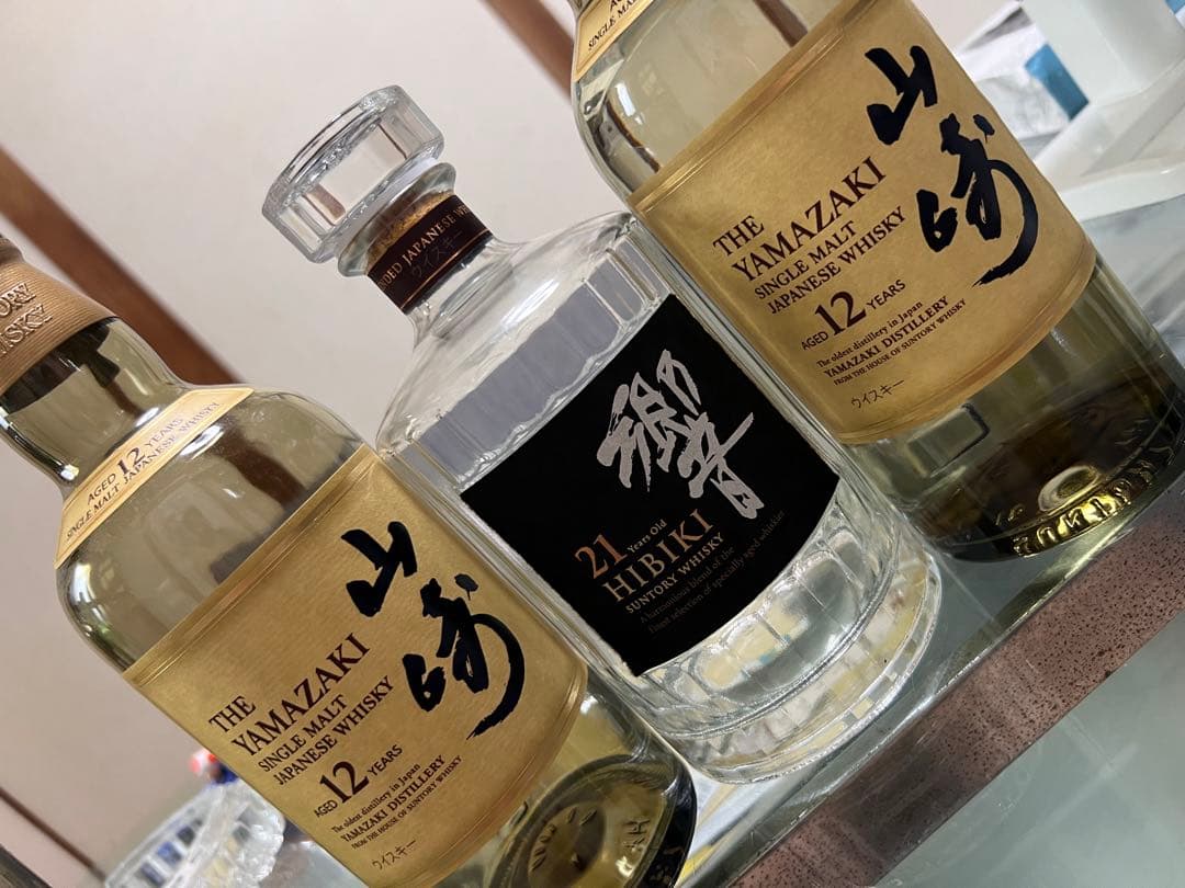 山崎12 響21 白州　空瓶6本セット