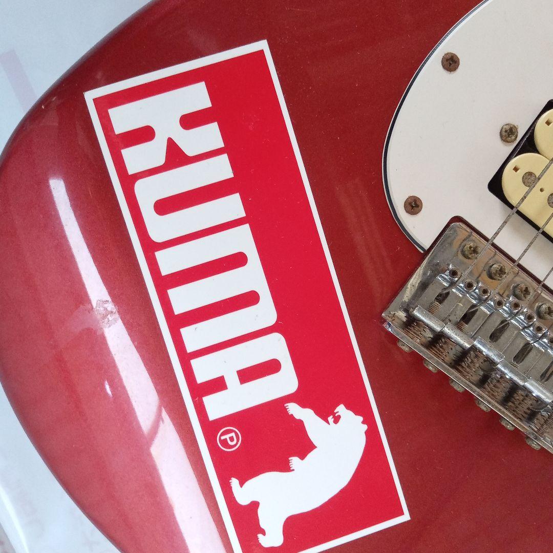 BUSKER'S エレキギター レッド　動作確認済✅️