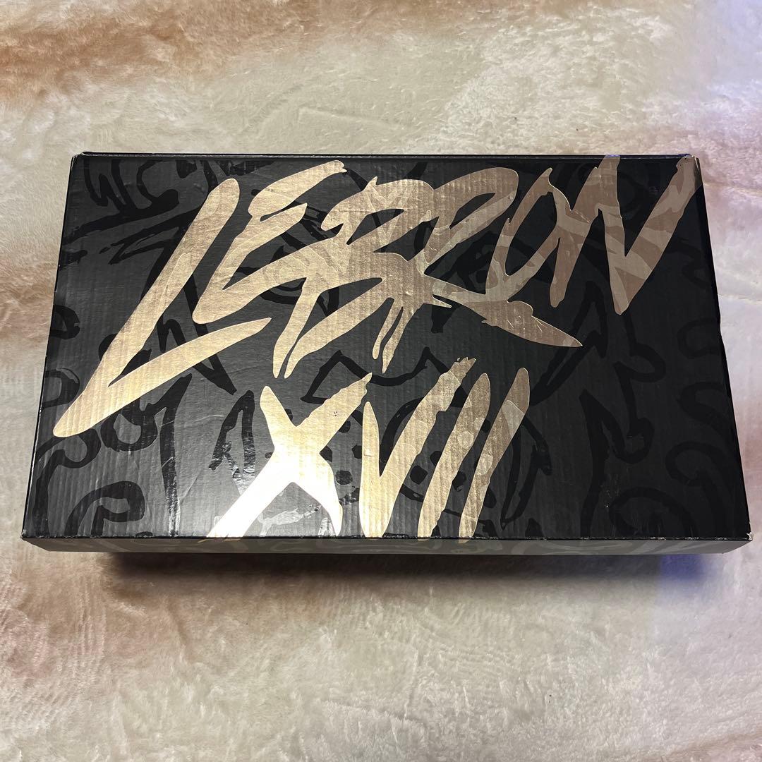 NIKE LeBron XVII バスケットボールシューズ 27cm 赤