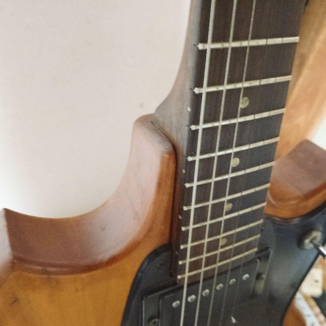 ヴィンテージ エレキギター ナチュラルウッド レア