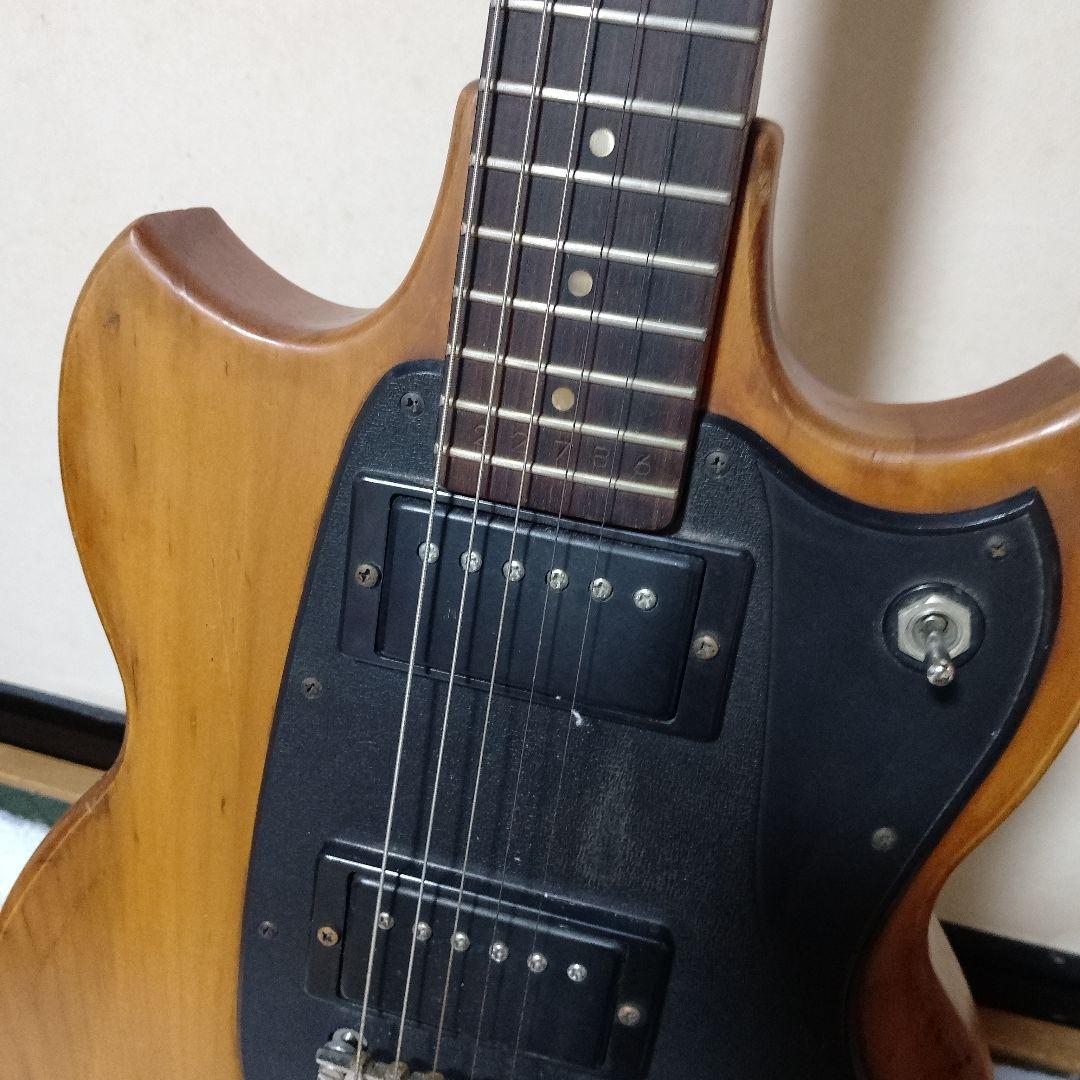 ヴィンテージ エレキギター ナチュラルウッド レア
