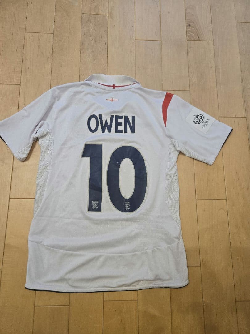 05-07年イングランド代表 マイケル・オーウェン選手 ユニフォーム