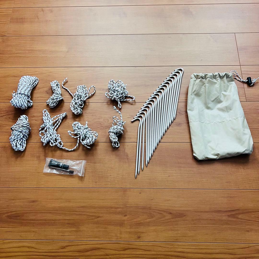 【最終値下げ】 peak タープエクステンションテント4アイボリー