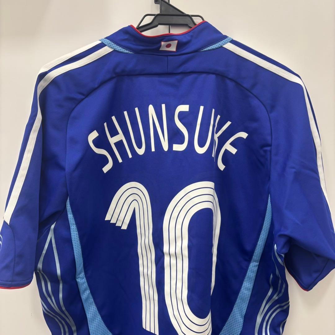 adidas サッカー 日本代表 ユニフォーム 中村俊輔 Lサイズ