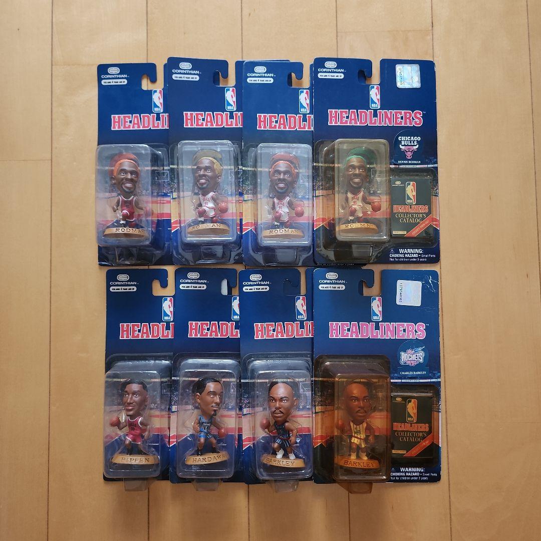 NBA ヘッドライナーズ フィギュア ロッドマン ピッペン バークレー セット