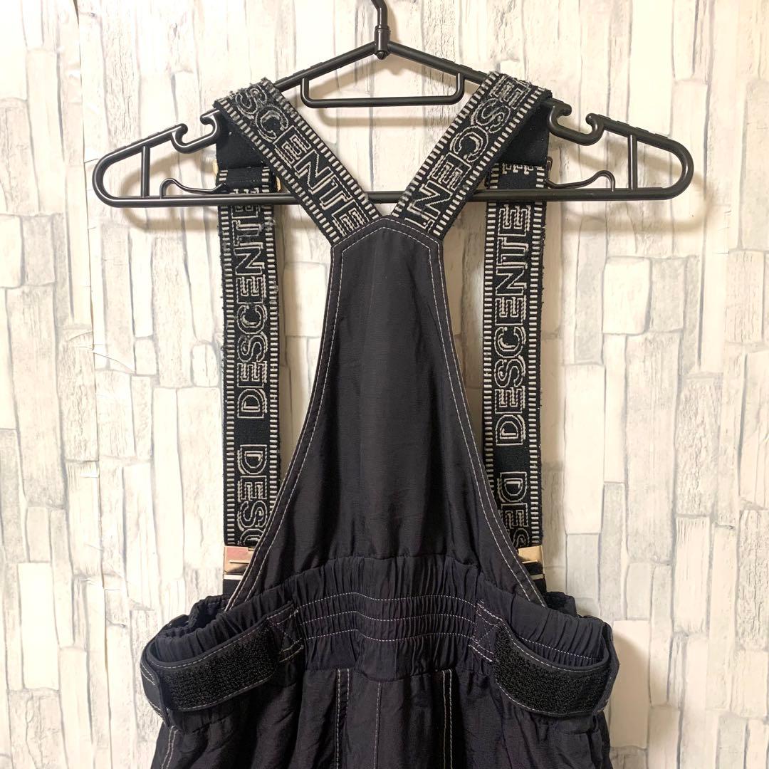 良品 大人気 DESCENTE/デサント スキーウェア上下セット Mサイズ 黄黒