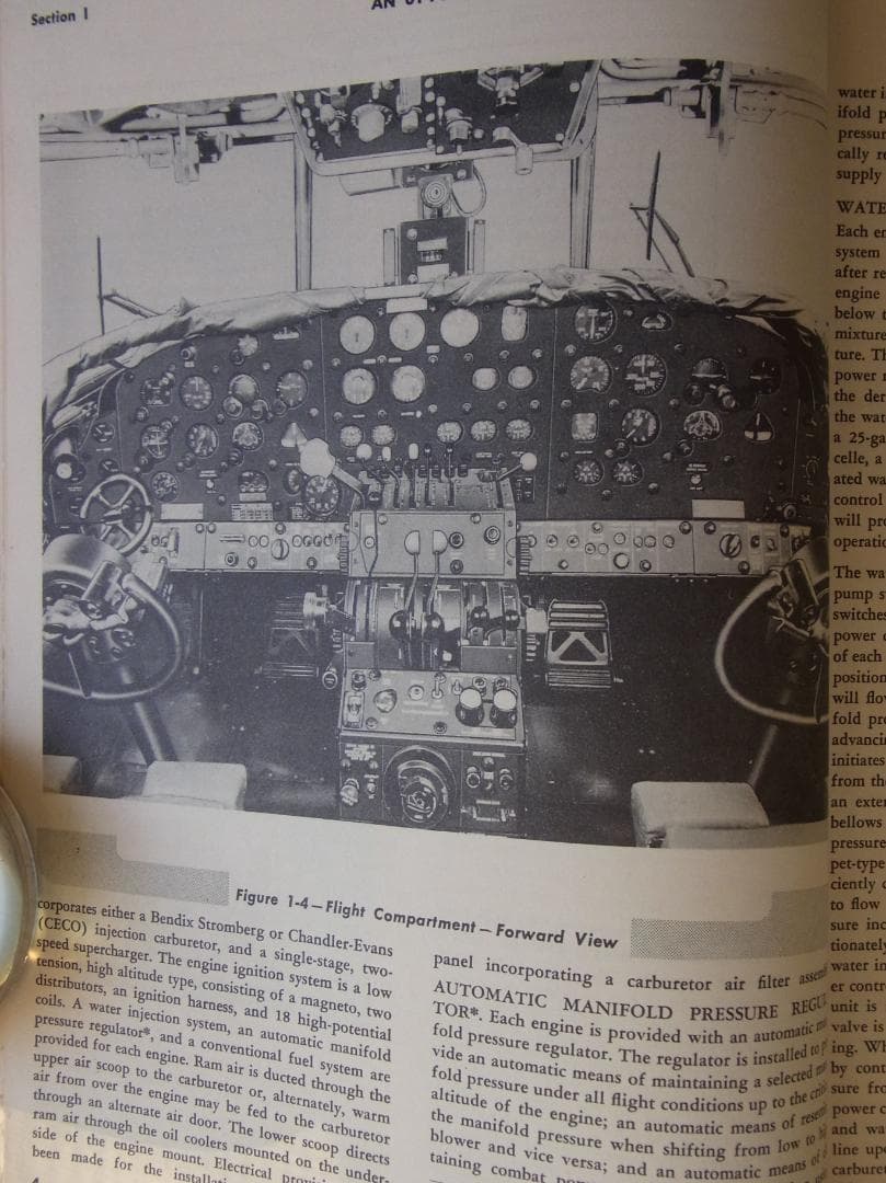 1955年米海軍の対潜哨戒機P2V-5 Neptune フライトハンドブック