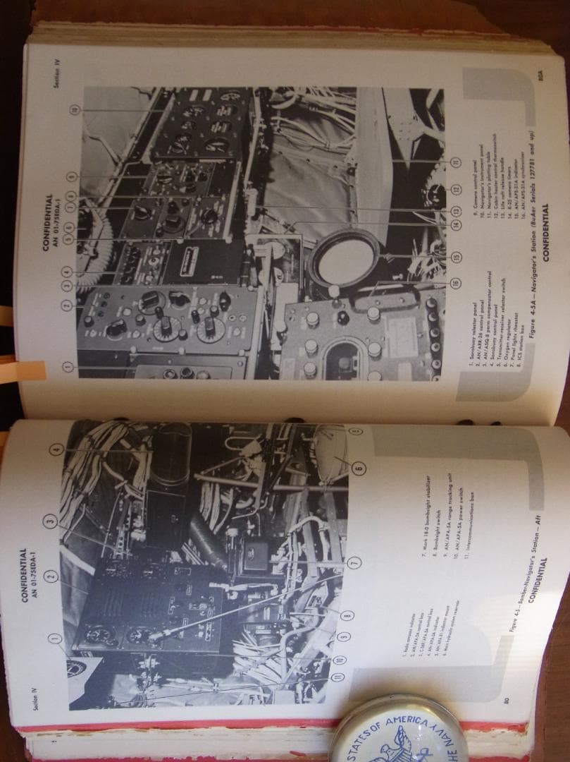1955年米海軍の対潜哨戒機P2V-5 Neptune フライトハンドブック