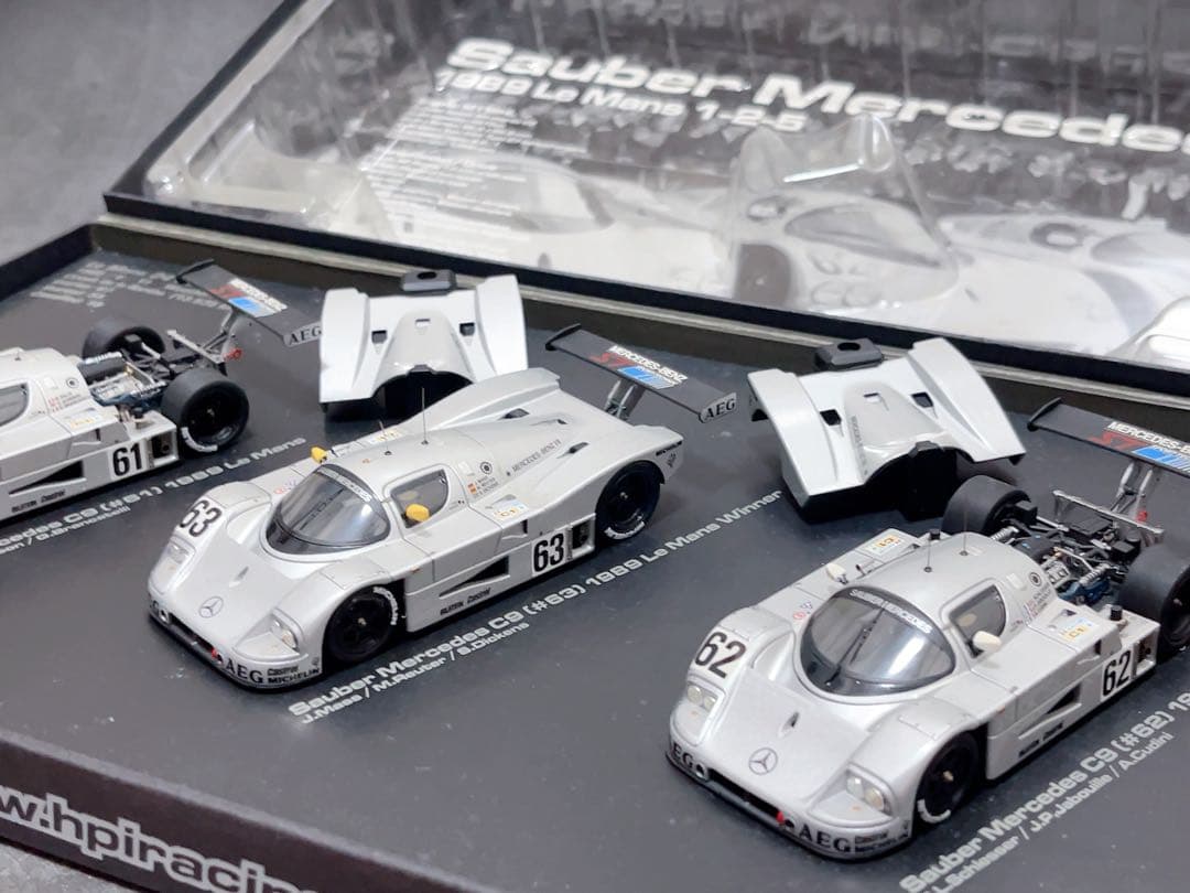 1/43 HPI ザウバー メルセデスC9 1989 ルマン スペシャルセット