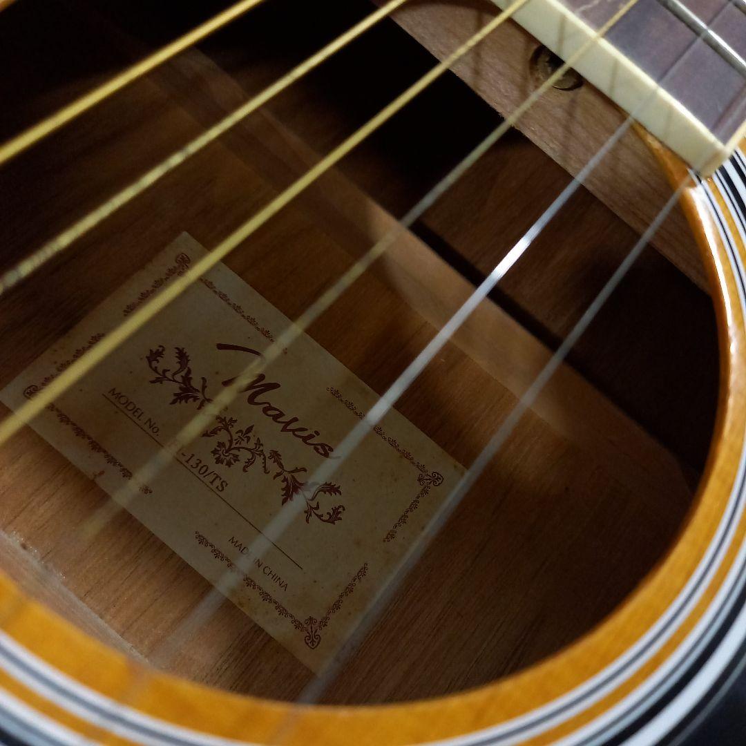 美品◎Mavis アコースティックギター FI-130/TS サンバースト
