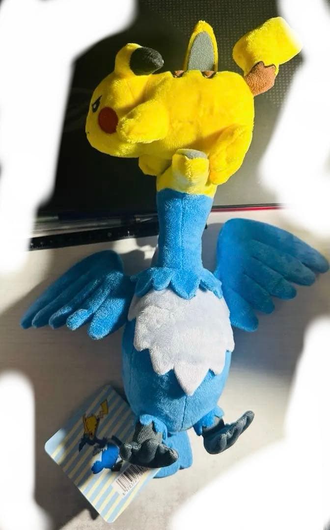 中国限定 ポケモンカードゲーム ピカチュウ&ウッウ ぬいぐるみキーホルダー